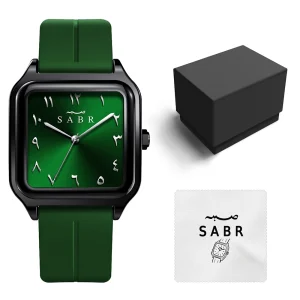 SABR সিলিকন স্ট্র্যাপ ম্যাগনেটিক ঘড়ি Green