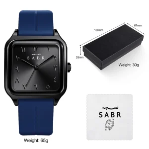 SABR সিলিকন স্ট্র্যাপ ম্যাগনেটিক ঘড়ি Blue